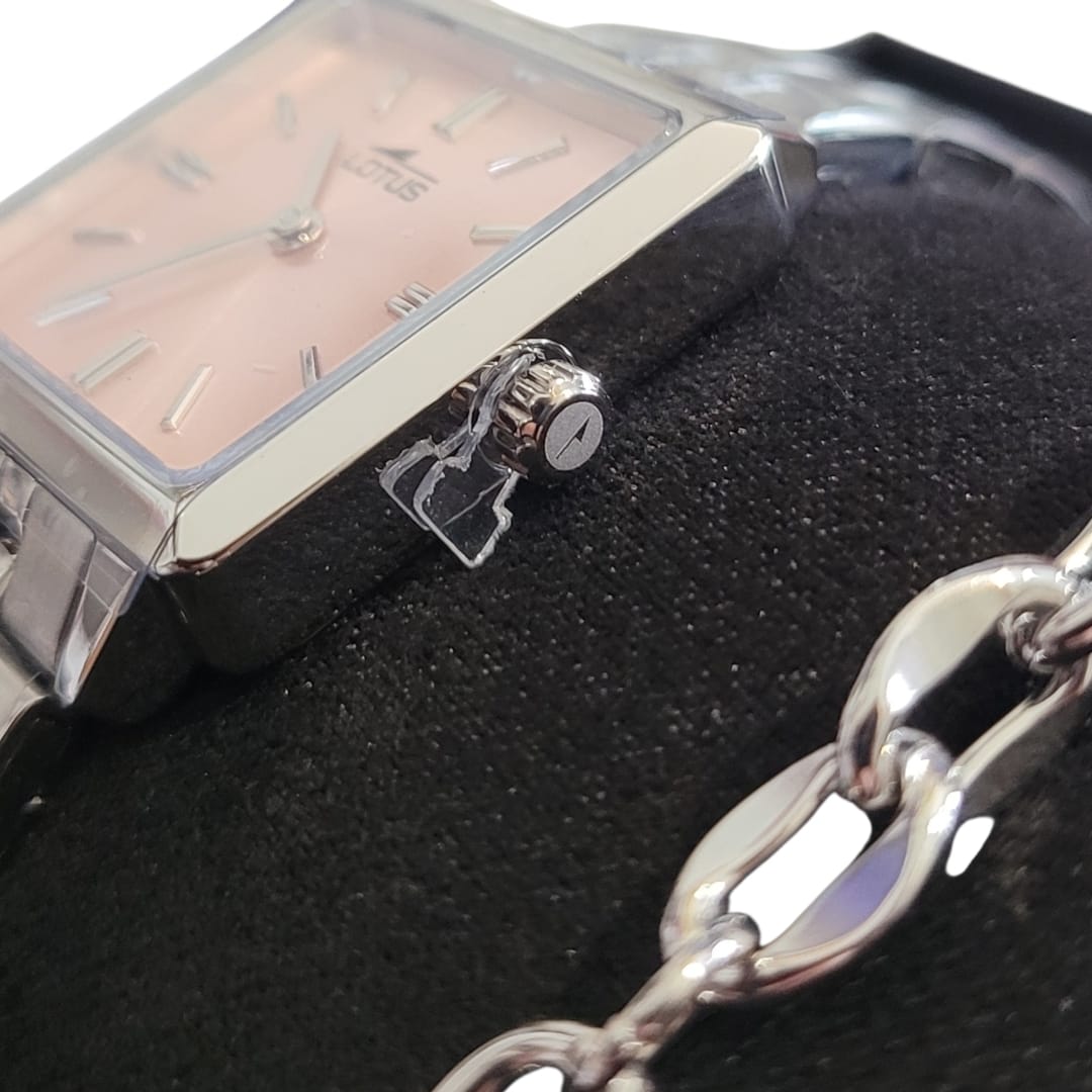 OROLOGIO DONNA 2GETHER LOTUS ROSA CON BRACCIALE IN ACCIAIO